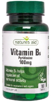 Vitamin B6 100 mg 100 tab. NATURHILFE - Biolaboratorium
